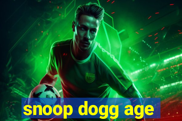 snoop dogg age