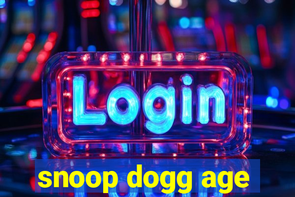 snoop dogg age