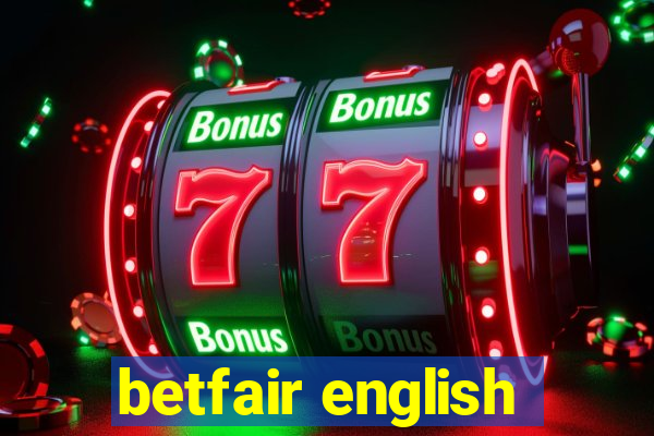 betfair english