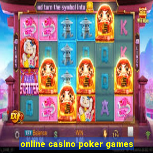 online casino poker games