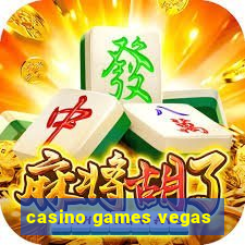 casino games vegas