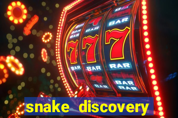 snake discovery bingo card