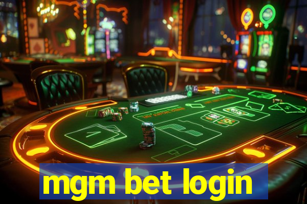 mgm bet login