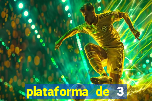 plataforma de 3 reais jogo