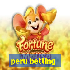 peru betting