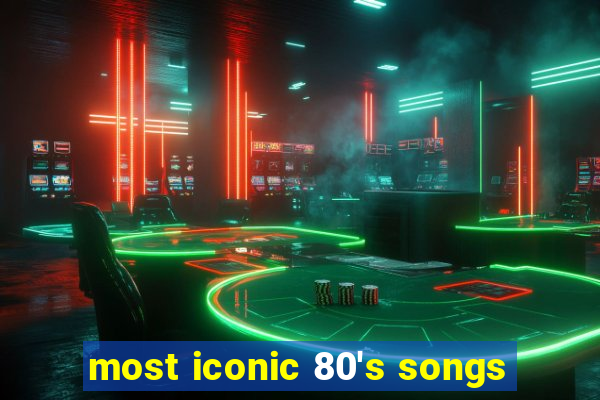 most iconic 80's songs