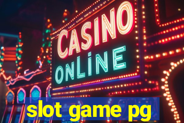 slot game pg