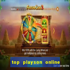 top playson online slot sites