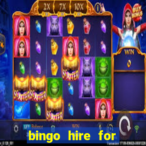 bingo hire for parties leigh