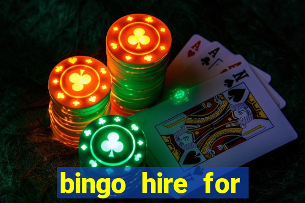 bingo hire for parties leigh