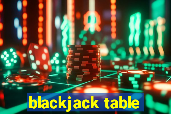 blackjack table