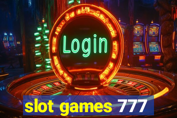 slot games 777