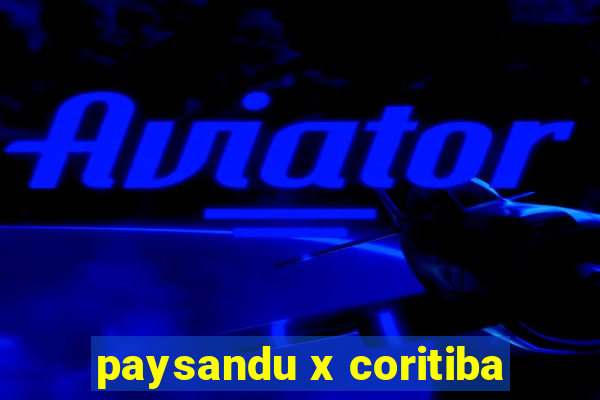 paysandu x coritiba