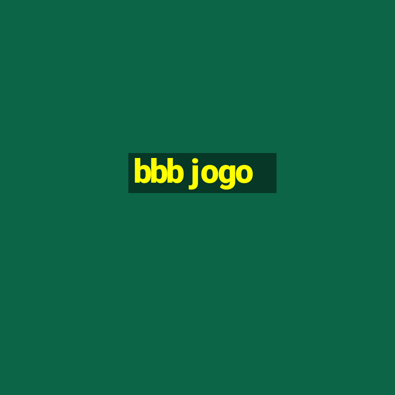 bbb jogo