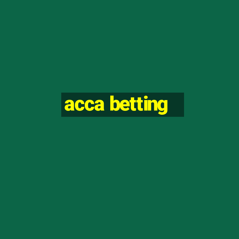 acca betting