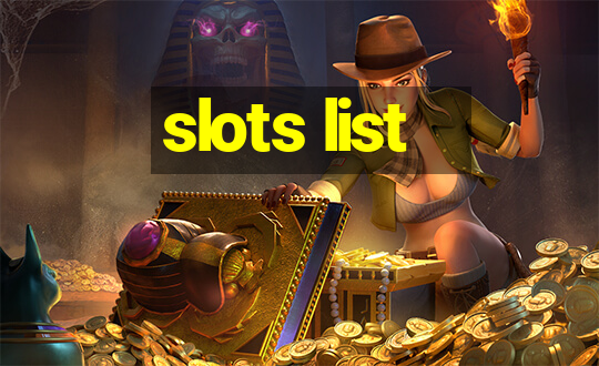 slots list