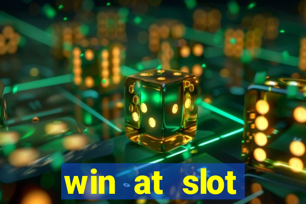 win at slot machines in casinos