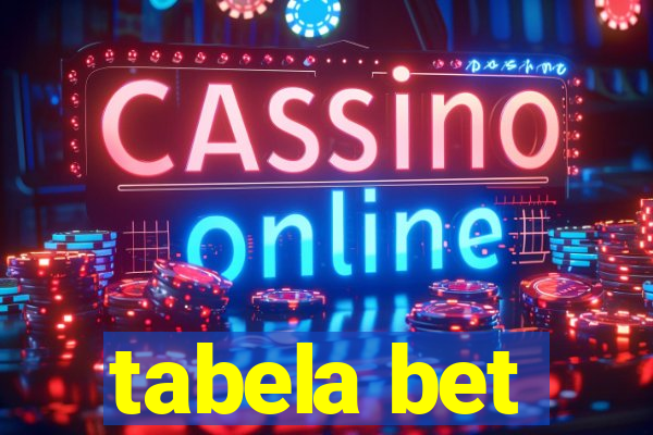 tabela bet