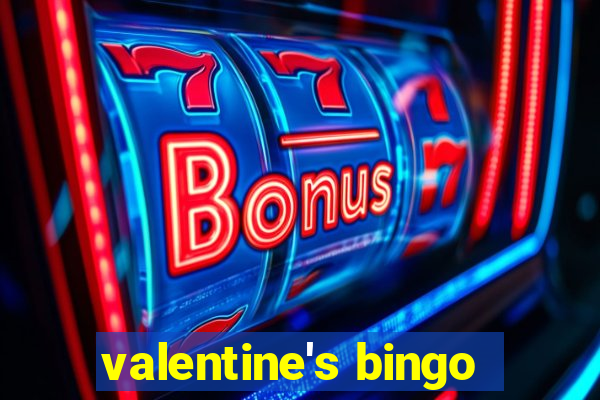 valentine's bingo