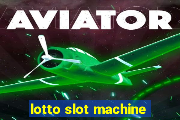 lotto slot machine