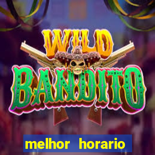 melhor horario jogar fortune rabbit