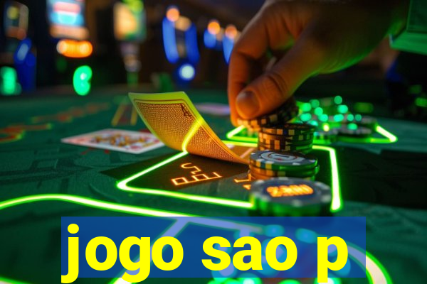 jogo sao p