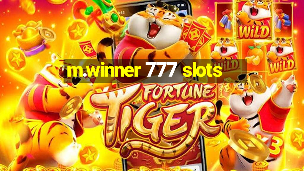 m.winner 777 slots