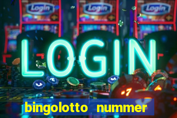 bingolotto nummer ettans bingo