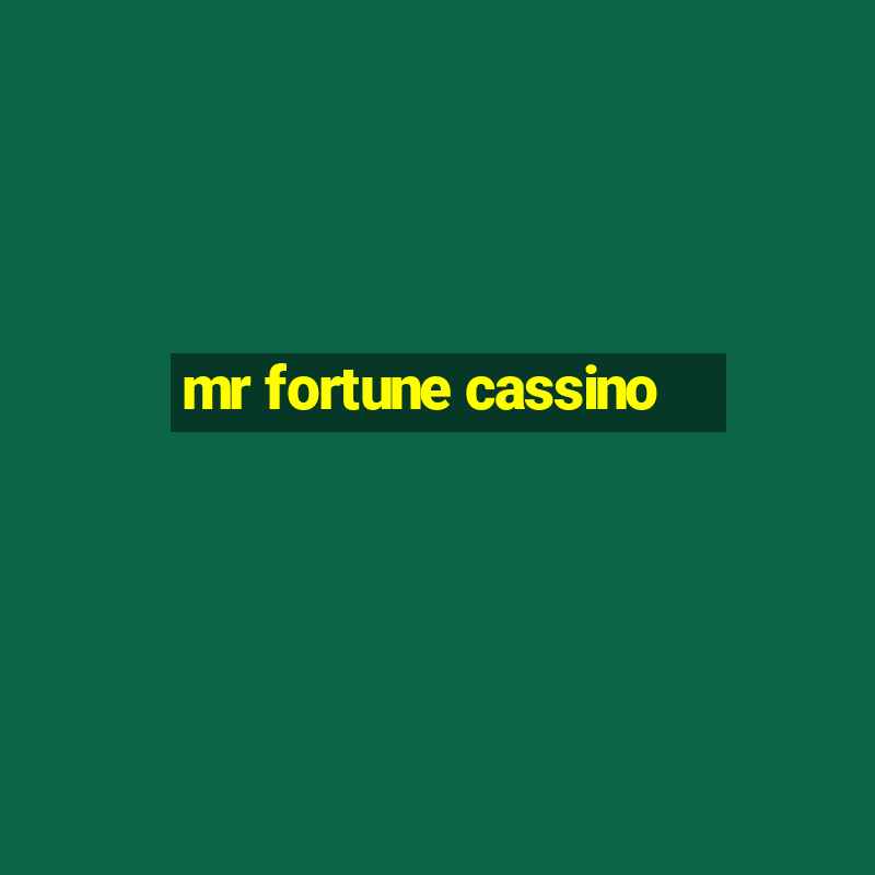 mr fortune cassino