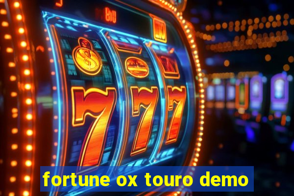 fortune ox touro demo