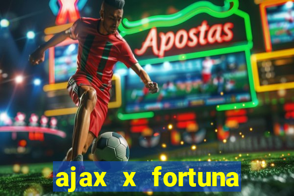 ajax x fortuna sittard onde assistir