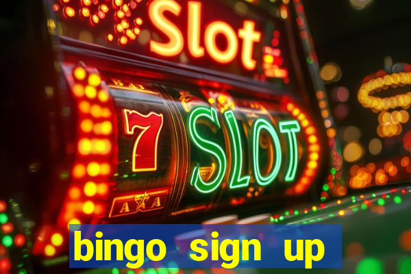 bingo sign up offers no wagering