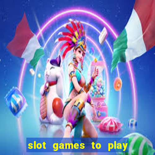 slot games to play for free