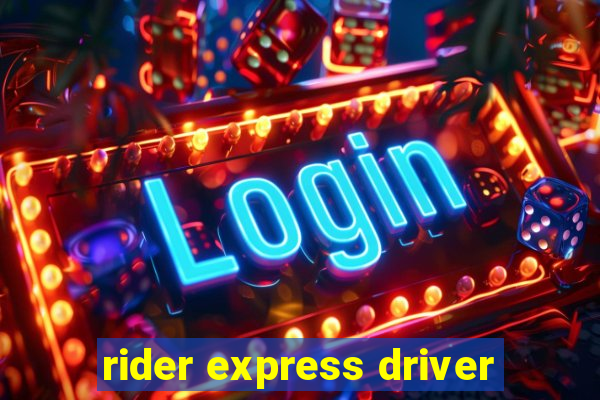 rider express driver