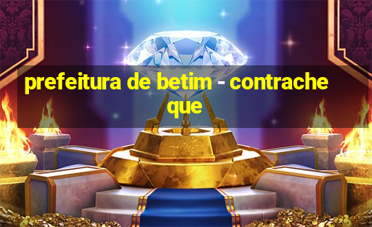 prefeitura de betim - contracheque