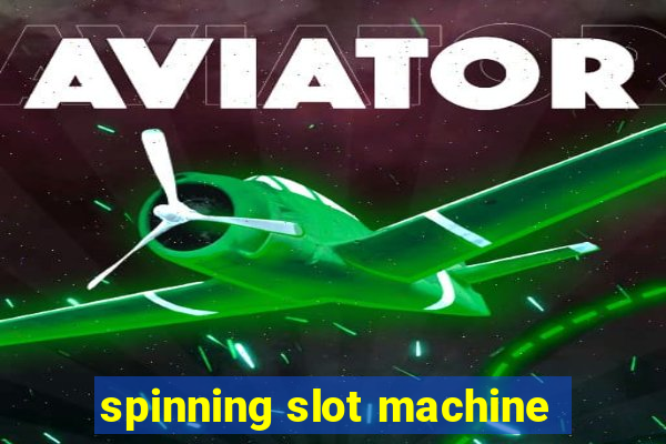 spinning slot machine