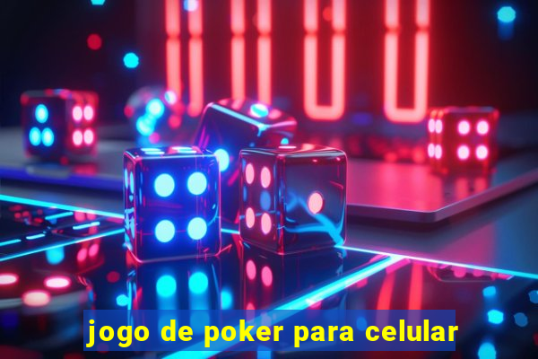 jogo de poker para celular