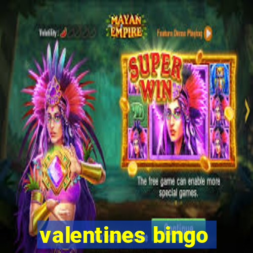 valentines bingo