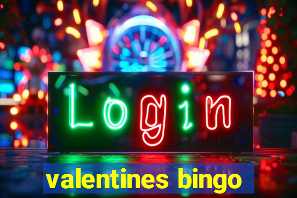 valentines bingo