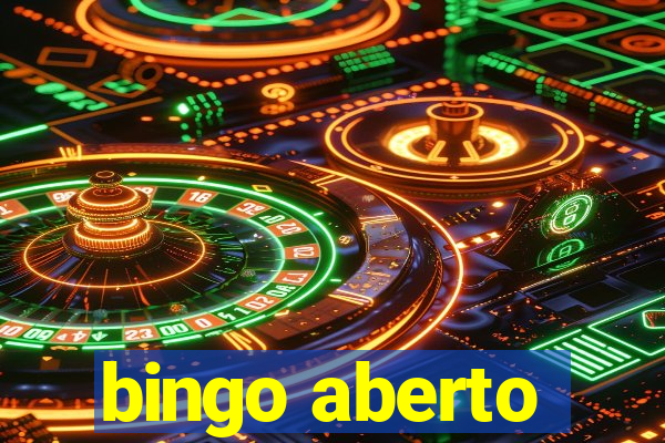 bingo aberto