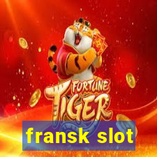 fransk slot