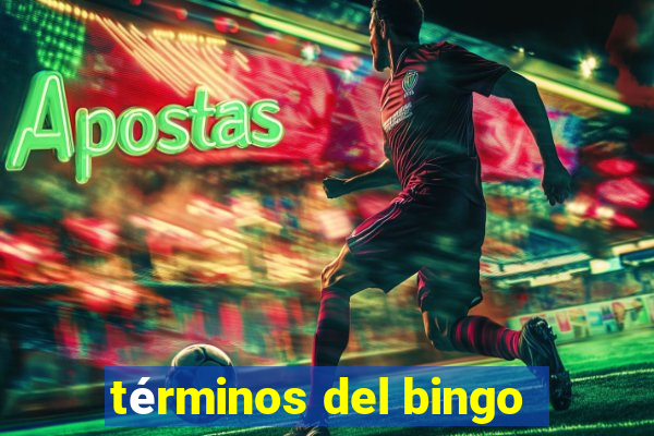 términos del bingo