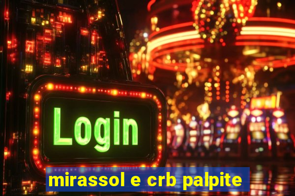 mirassol e crb palpite