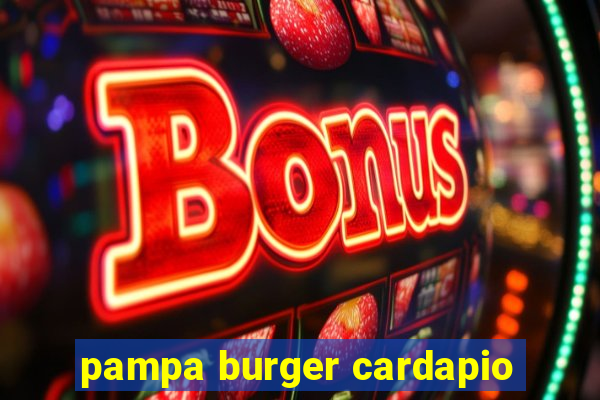 pampa burger cardapio