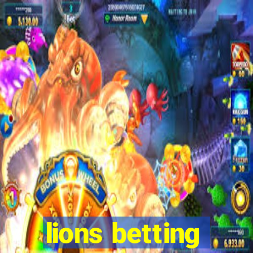 lions betting