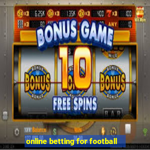 online betting for football