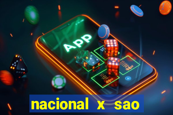 nacional x sao paulo palpites