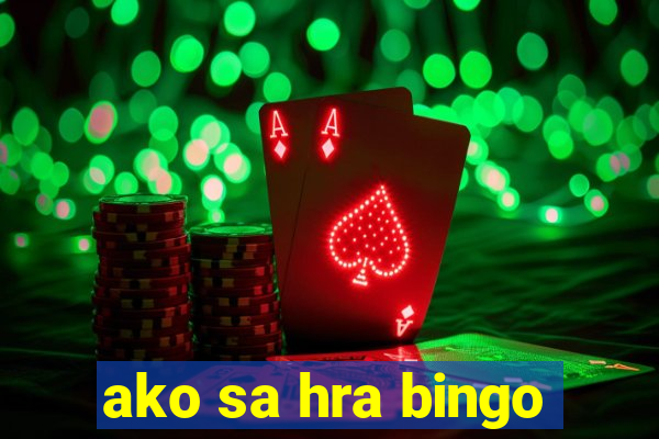 ako sa hra bingo