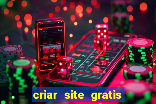 criar site gratis de jogos