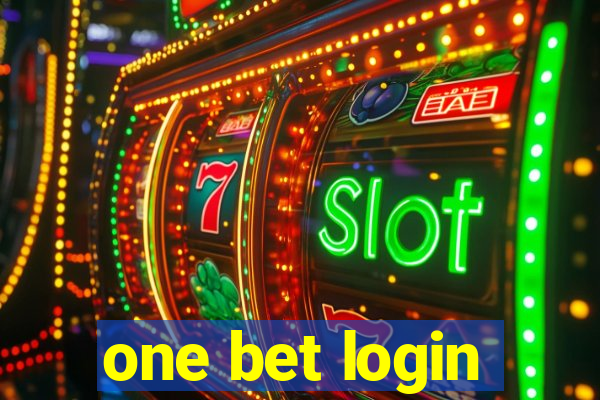 one bet login